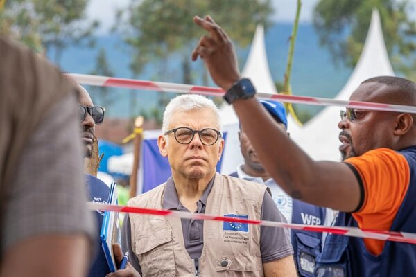 ECHO DG Goma WFP Visit