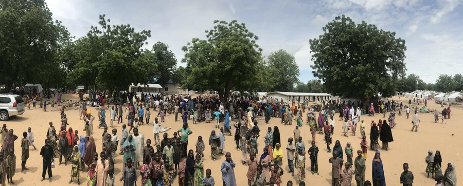 Northeast Nigeria Crisis Wfp Provides A Lifeline To New Arrivals In Bama Camp World Food Programme