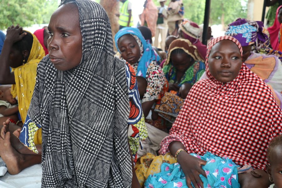 Northeast Nigeria crisis: WFP provides a lifeline to new arrivals in ...