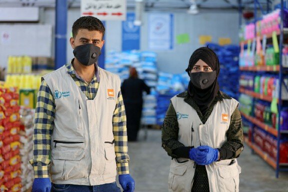 two people at a store