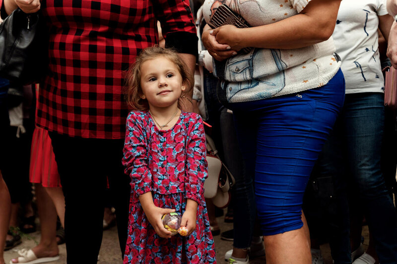 Ukraine. WFP voucher distribution in Chernihiv city