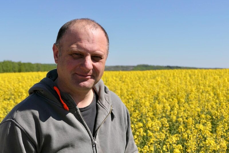 Ukrainian farmer