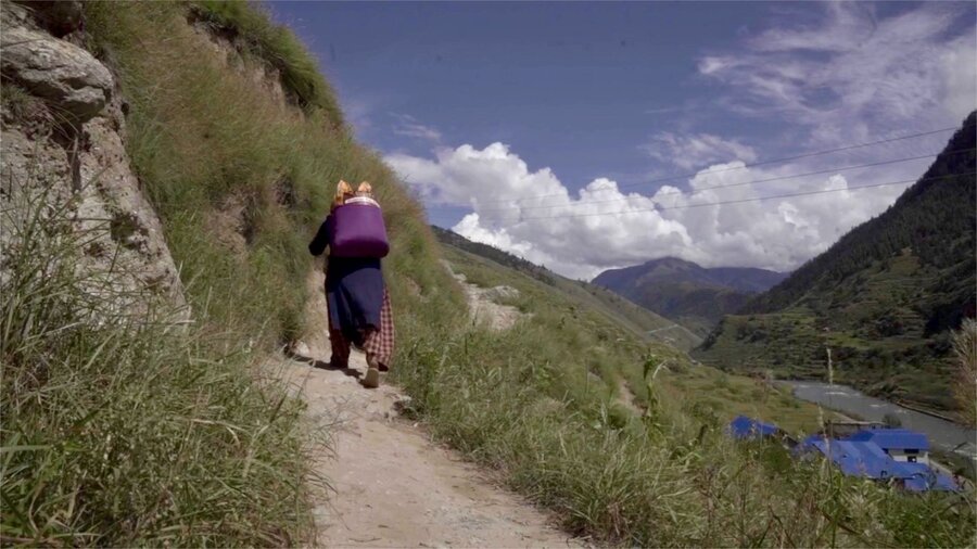 Tara in the mountains of western Nepal, a country extremely vulnerable to climate change. Photo: WFP/Sarwan Shresthra