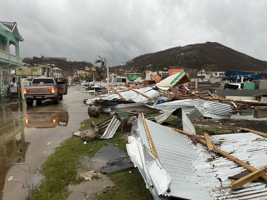 Union Island damage