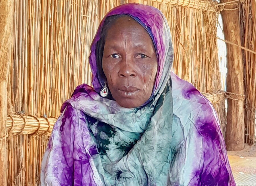 Nguila Ali's family is eking a living selling charcoal. Photo: WFP/Nadji Magrigue