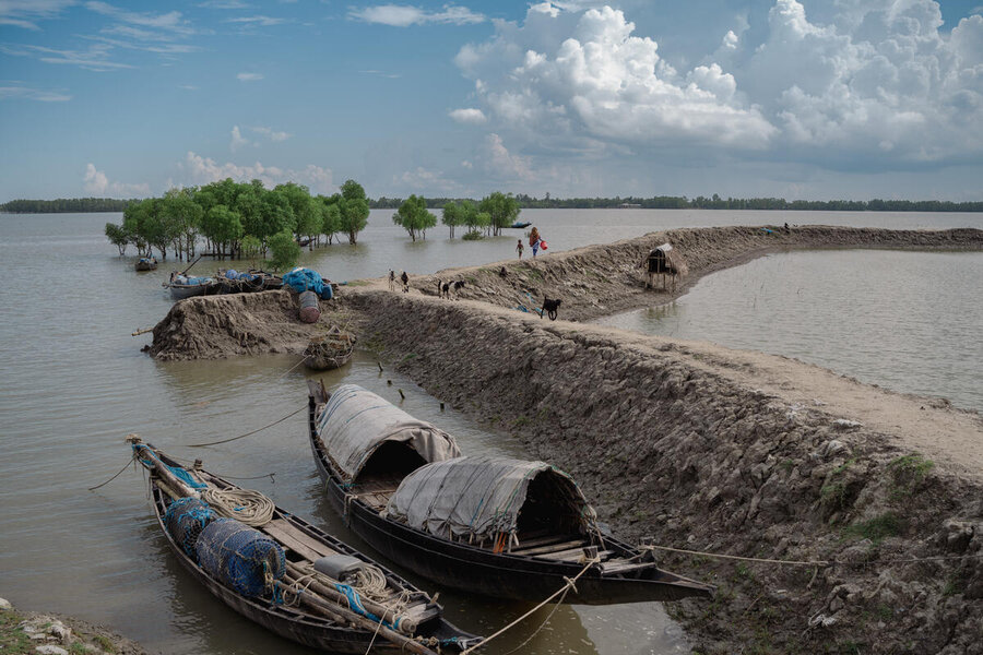 A climate hotspot, low-lying Bangladesh is no stranger to storms and floods. Photo: WFP/Mehedi Rahman