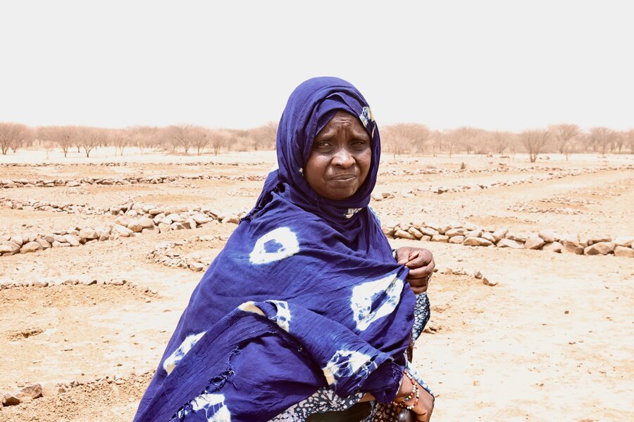 Djeinaba Ba is seeing fertility restored to degraded lands in southern Mauritania, thanks to a WFP resilience-building initiative. Photo: WFP/WFP/Kadidiata Ngainde