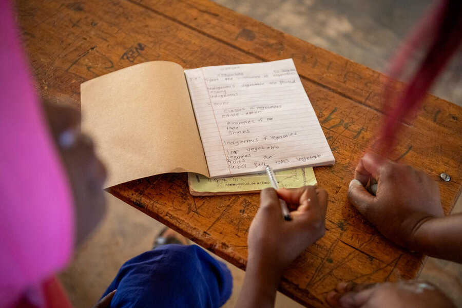 Enrolment is growing at Namilongo since the school began serving up locally sourced school meals. WFP/Giulio d'Adamo