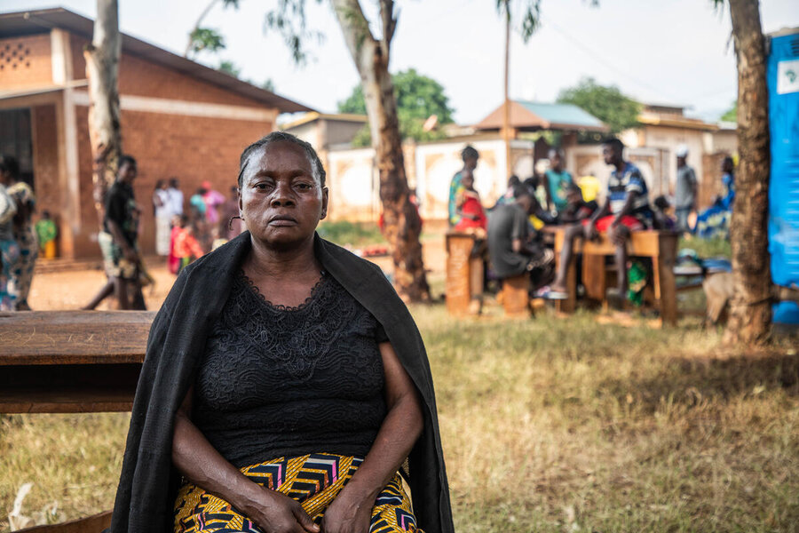 Mapendo and her children fled conflict-hit eastern DRC with just the clothes on their backs - which they are still wearing at a refugee shelter in Burundi. WFP/Irenee Nduwayezu