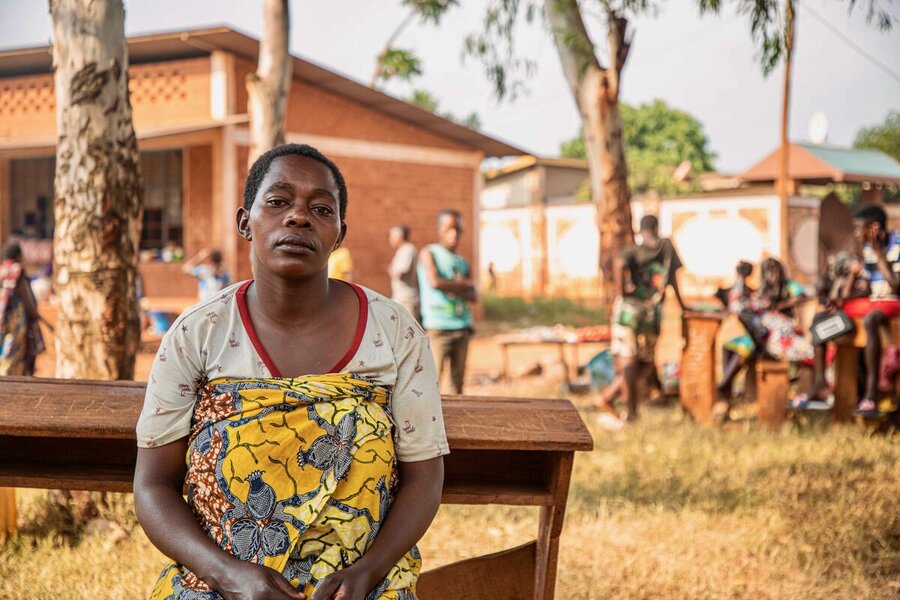 Promesse, from the eastern DRC city of Uvira, is worried about her children's future. WFP/Irene Nduwayezu