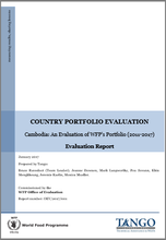 Cambodia: An Evaluation of WFP's Portfolio (2011-2017)