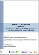 Four Evaluations of the Impact of WFP Programmes on Nutrition in Humanitarian Contexts in the Sahel: A Synthesis