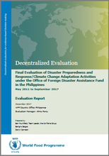 Philippines, Disaster Preparedness and Response/Climate Change Adaptation Activities: Evaluation