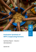 Synthesis of evidence and lessons on WFP’s cooperating partners from centralized and decentralized evaluations