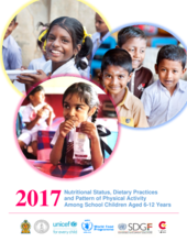 2017 - National Status, Dietary Practices and Pattern of Physical Activity among School Children Aged 6 - 12 years