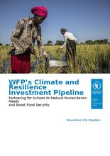 WFP’s climate and resilience investment pipeline