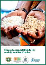 Processus d'enrichissement du riz en Côte d'Ivoire