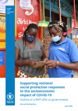 Supporting national social protection responses to the socioeconomic impact of COVID-19