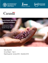 Rome-based Agencies - Canada Resilience Initiative - 2018 Annual Report