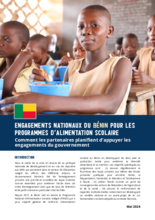 2024- Partners’ support plans for governments' national commitments on school meals programmes in West Africa
