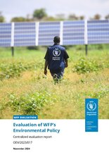 Evaluation of WFP's Environmental Policy