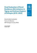 Ethiopia, Final Evaluation of the Rural Resilience Initiative in Tigray and Amhara Regions