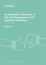Evaluation of the work of the Joint Programme on HIV and Social Protection