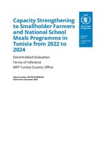 Tunisia, Evaluation on School Feeding and Livelihood Activities from 2022 to 2024