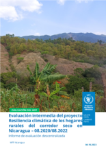 Evaluación intermedia del proyecto Resiliencia climática de los hogares rurales del  corredor seco en Nicaragua (Nueva Segovia, Madriz y Estelí) desde agosto 2020 hasta agosto 2022