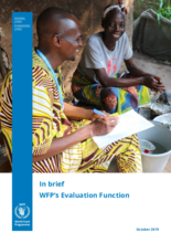 In brief: WFP's Evaluation Function