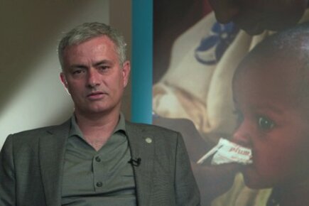 'More important than football': Jose Mourinho on working for WFP